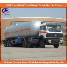 Heavy Duty LPG Semi Trailer for 30tone Bulk LPG Semi-Trailer